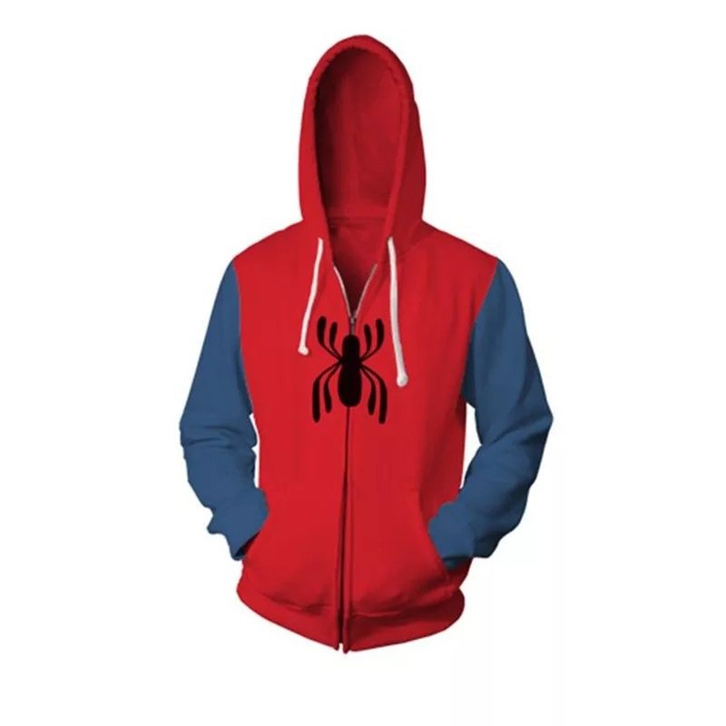 Pullover Anime Zip Mens Hoodies Tops Coat Jacket Unisex Sweatshirt Streetwear Super Hoodie
