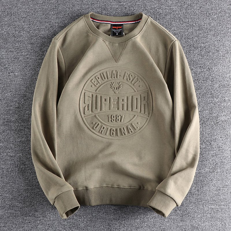 high quality no strings fleece blank hoodie custom thick cotton 3d embossed logo printing heavyweight oversized men's hoodies