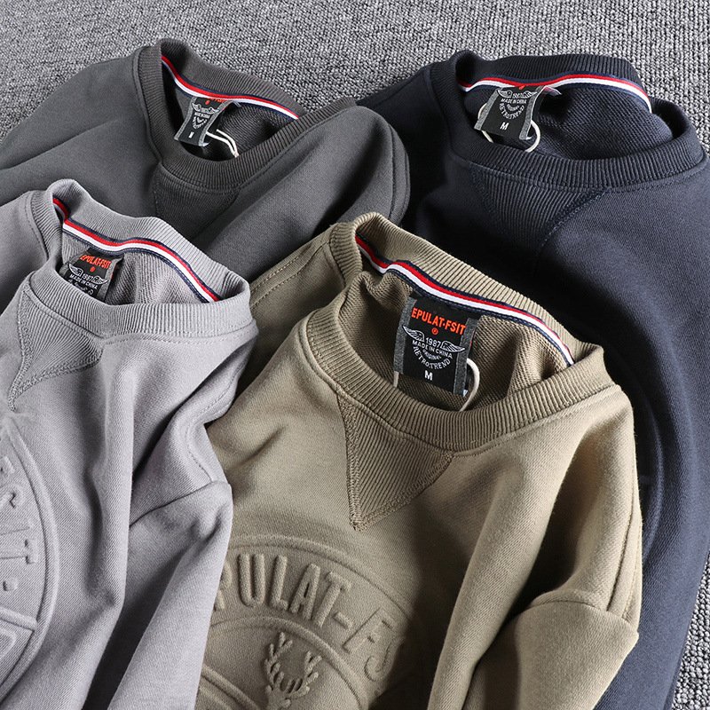 high quality no strings fleece blank hoodie custom thick cotton 3d embossed logo printing heavyweight oversized men's hoodies