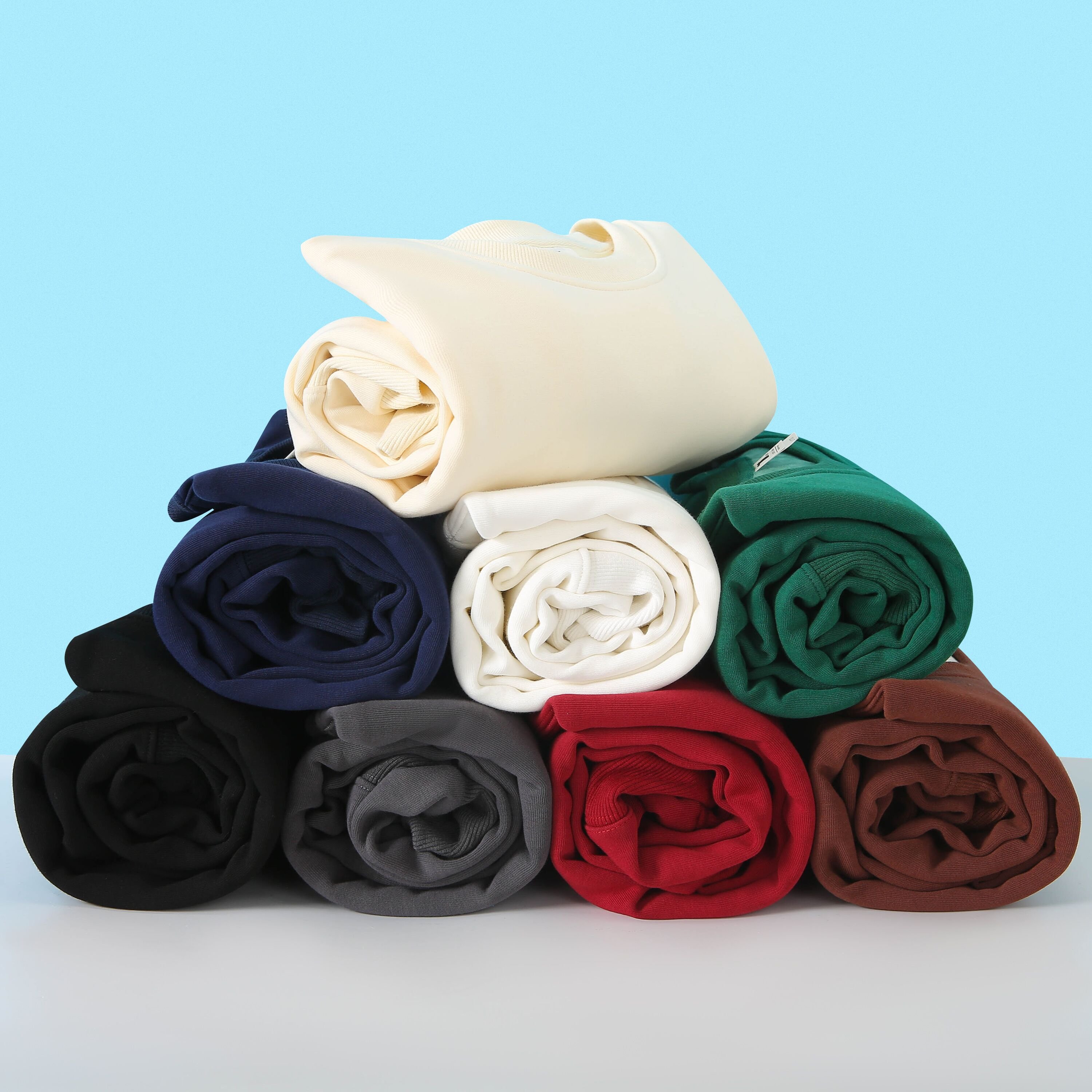 High Quality 100% Cotton Men Sweatshirts Printing Embroidery Custom Crewneck Sweatshirt