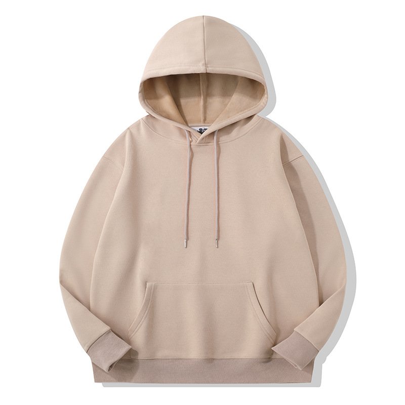 350gsm Wholesale Quality Heavyweight Cotton Men's Hoody Oversized Custom Print Luxury Puff Pullover Label Custom Fleece Hoodies