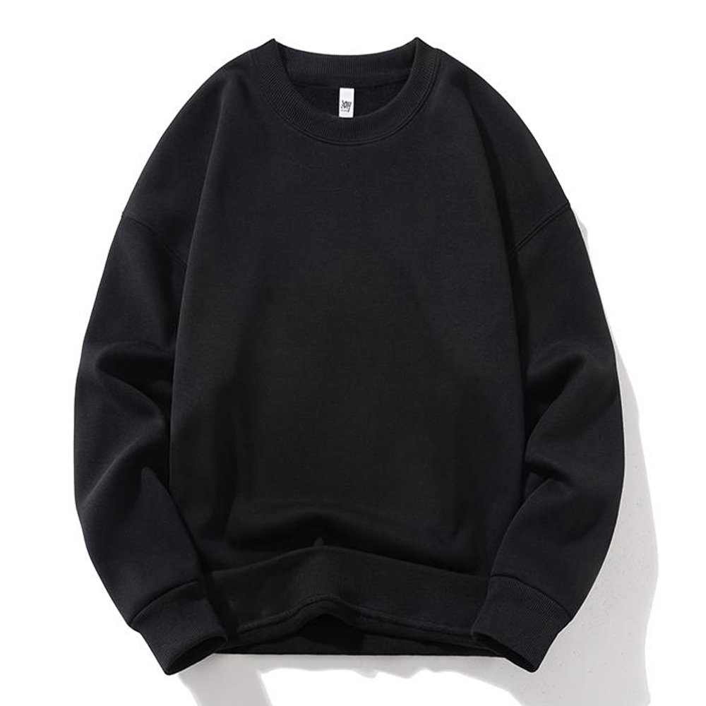 Winter Heavyweight Fleece Sweatshirt Custom Oversize Sweatshirt High Quality Plain Cotton Sweatshirt For Men Sudadera Oversize