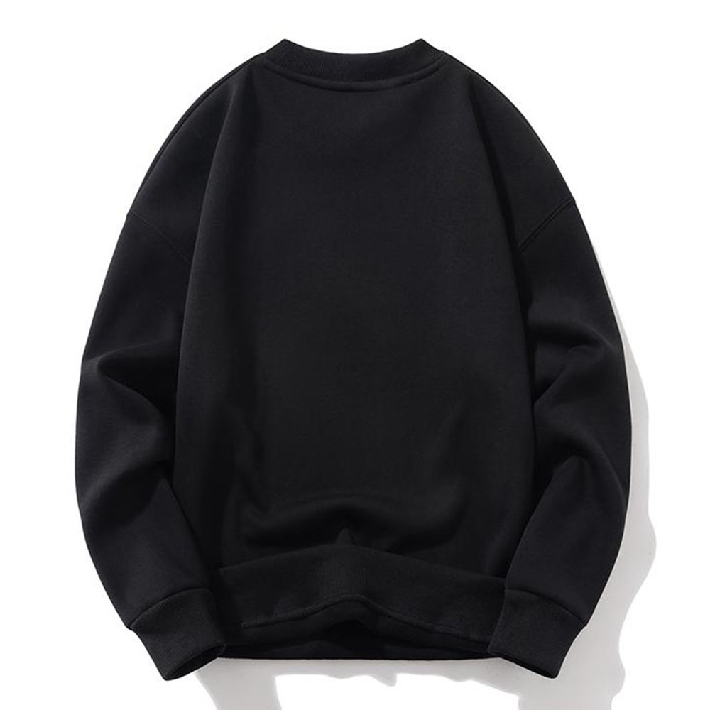 Winter Heavyweight Fleece Sweatshirt Custom Oversize Sweatshirt High Quality Plain Cotton Sweatshirt For Men Sudadera Oversize
