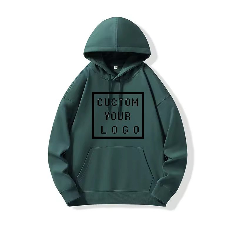 Custom Men's Hoodies Blank Sweatshirts New Fashion Navy Blue Essentials Hoodies Adult Female Male boxy Street wear hoodies
