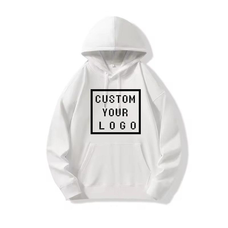Custom Men's Hoodies Blank Sweatshirts New Fashion Navy Blue Essentials Hoodies Adult Female Male boxy Street wear hoodies