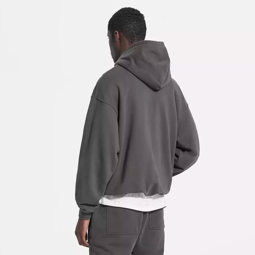 350 GSM heavy weight men's hoodie heavy weight hoodie custom 100% cotton winter sweatshirt unisex over sized hoodie
