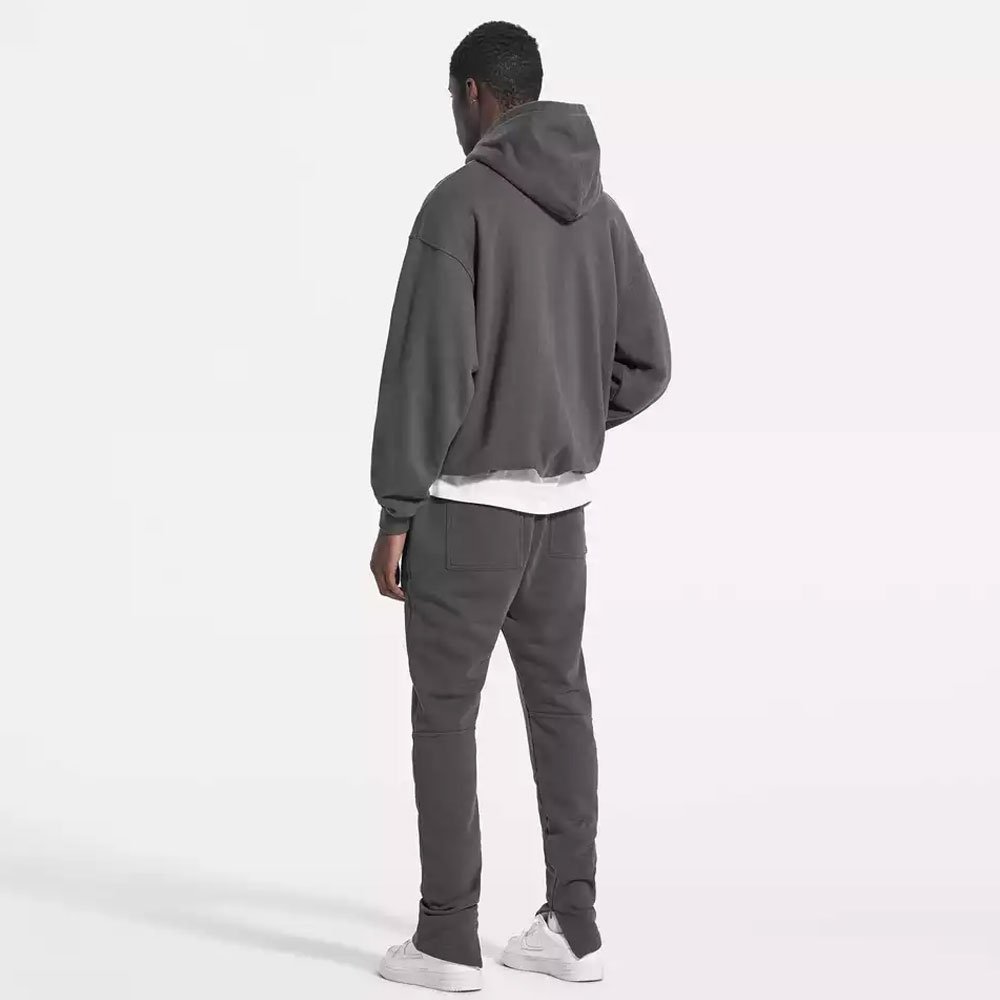 350 GSM heavy weight men's hoodie heavy weight hoodie custom 100% cotton winter sweatshirt unisex over sized hoodie