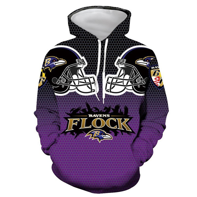 High Quality American Football Team Custom Hoodies Polyester Cotton 3d Digital Printed Sweatshirts Casual Sports Men's Hoodies