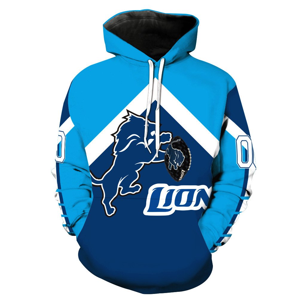 High Quality American Football Team Custom Hoodies Polyester Cotton 3d Digital Printed Sweatshirts Casual Sports Men's Hoodies