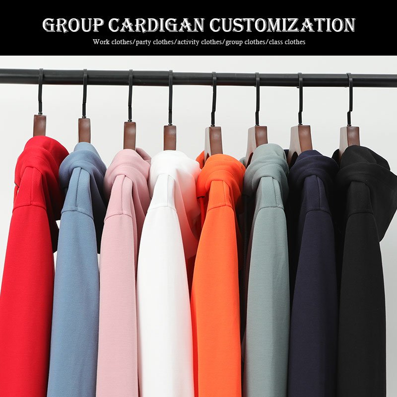 Wholesale Men's Blank Plus Size Zip Hoodie Custom Embroidered Printed Logo 100% Cotton Pullover Custom Hoodies