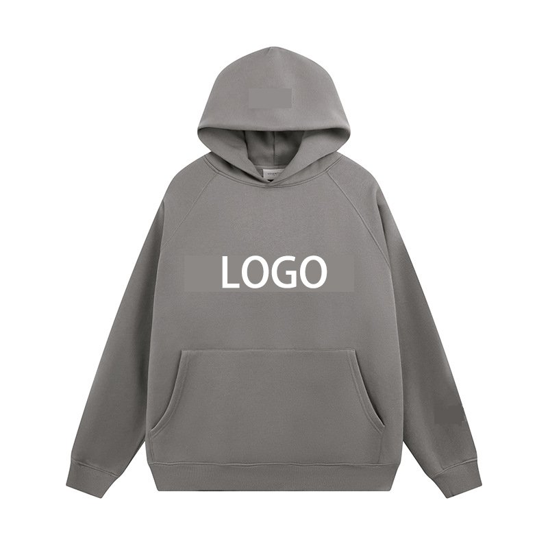 High Quality Custom Logo 400g 100% Cotton Heavyweight Fleece Blank Oversized Plus Size Men's Hoodies