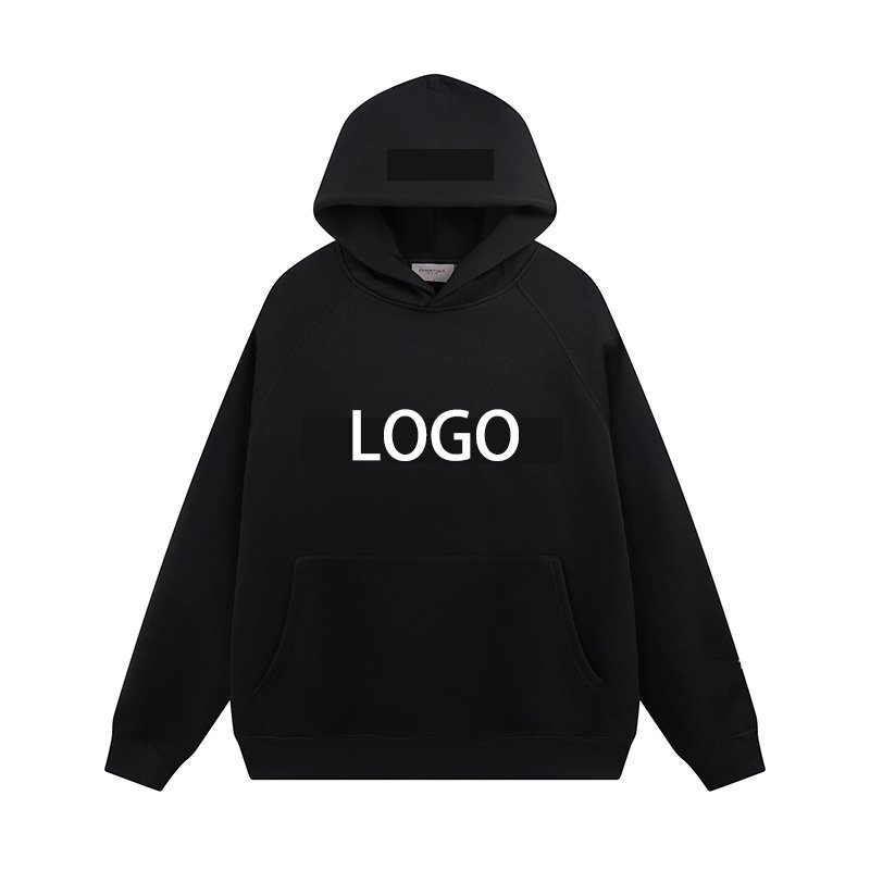 High Quality Custom Logo 400g 100% Cotton Heavyweight Fleece Blank Oversized Plus Size Men's Hoodies