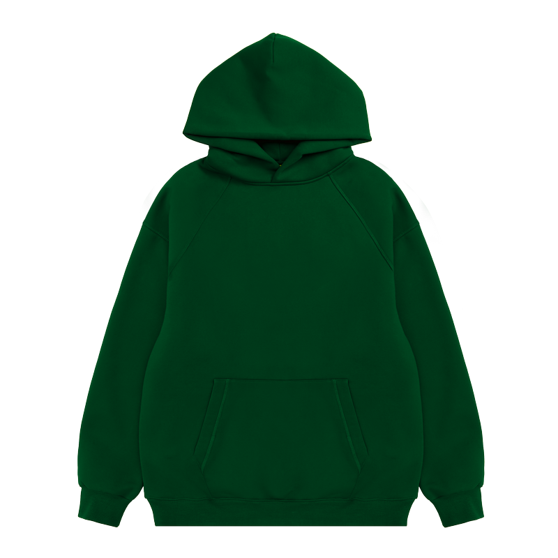 Custom black no drawstring no string raw hem edge terry cotton dtg print stringless puff print hoodies