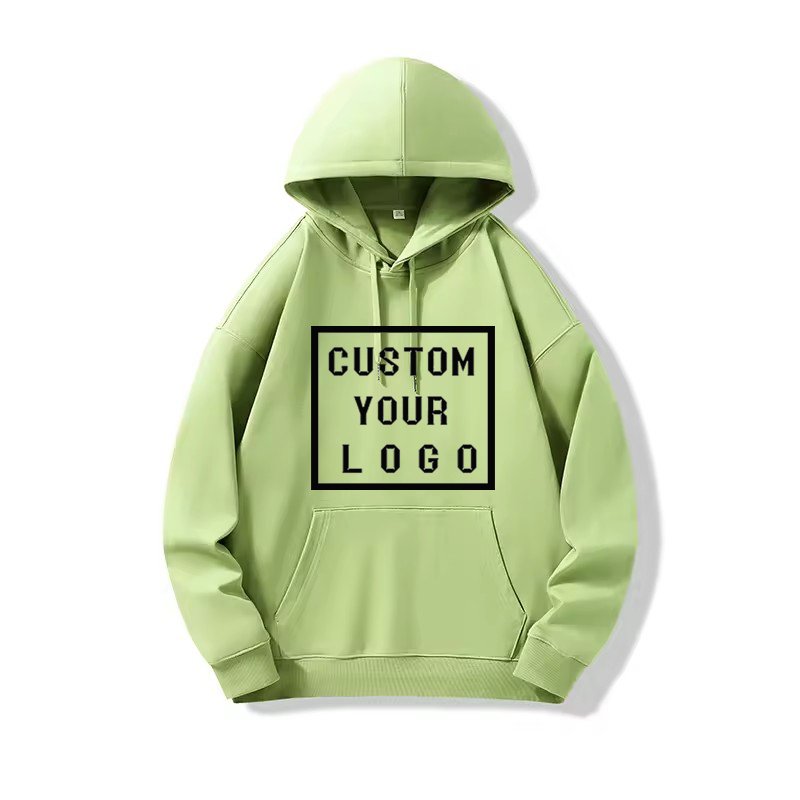 wholesale Custom Logo puff print Men's Hoodie Pullover 100% Cotton Women's Mens High Quality Hoodies Sweatshirts Autumn hoodies