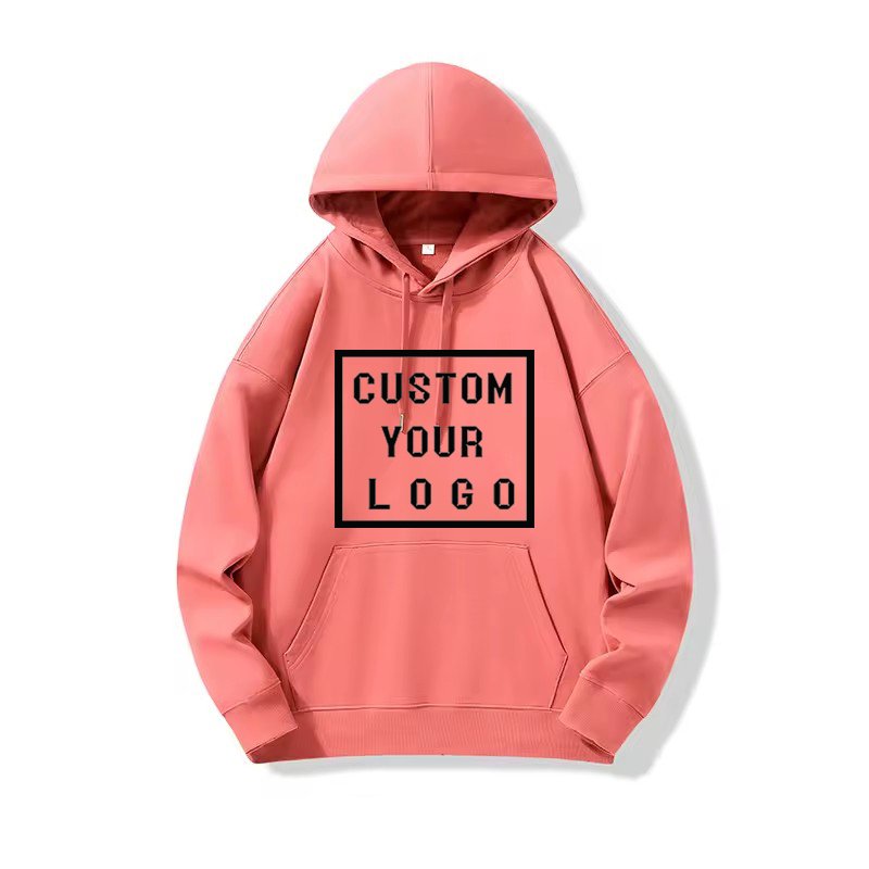 wholesale Custom Logo puff print Men's Hoodie Pullover 100% Cotton Women's Mens High Quality Hoodies Sweatshirts Autumn hoodies