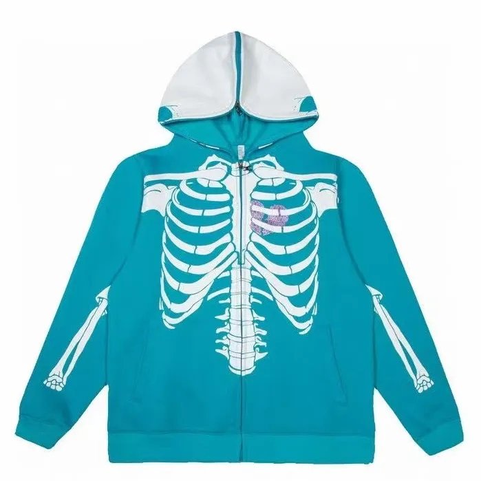 high quality french terry zip up men hoodies custom streetwear logo full zip up hoodie unisex