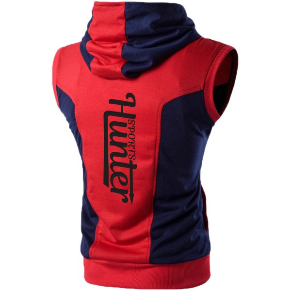 OEM High Quality Zipper Sleeveless Hoodie Custom Multicolor Zipper Hoodie Men's Hoodies & Sweatshirts