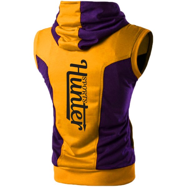 OEM High Quality Zipper Sleeveless Hoodie Custom Multicolor Zipper Hoodie Men's Hoodies & Sweatshirts