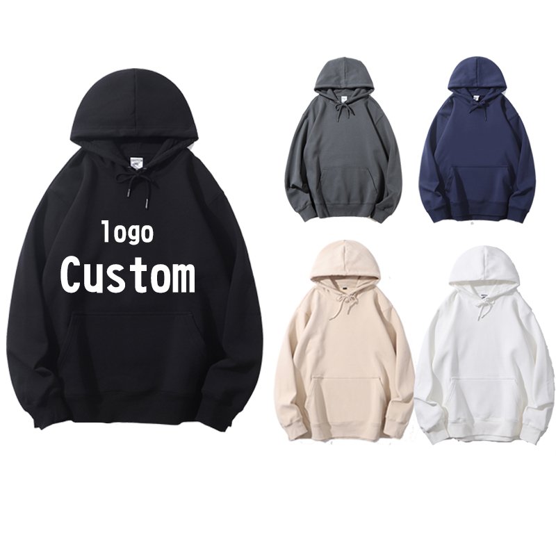 Men's High Quality Pullover Hoodie Sweatshirt Set Gym Pant Jogging Tracksuit With Designer Print Winter Fleece ODM Supply