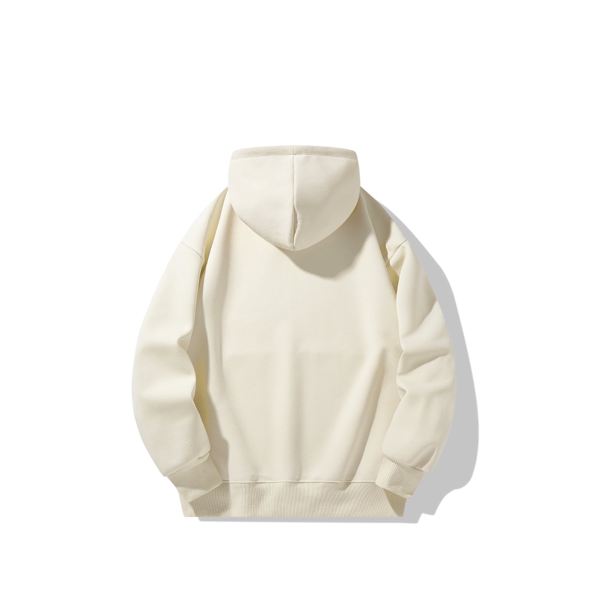 High Quality 360gsm Hoodie Sweatshirt Custom Men's Heavyweight Cotton Casual Pullover Custom Distressed Logo Hoodie