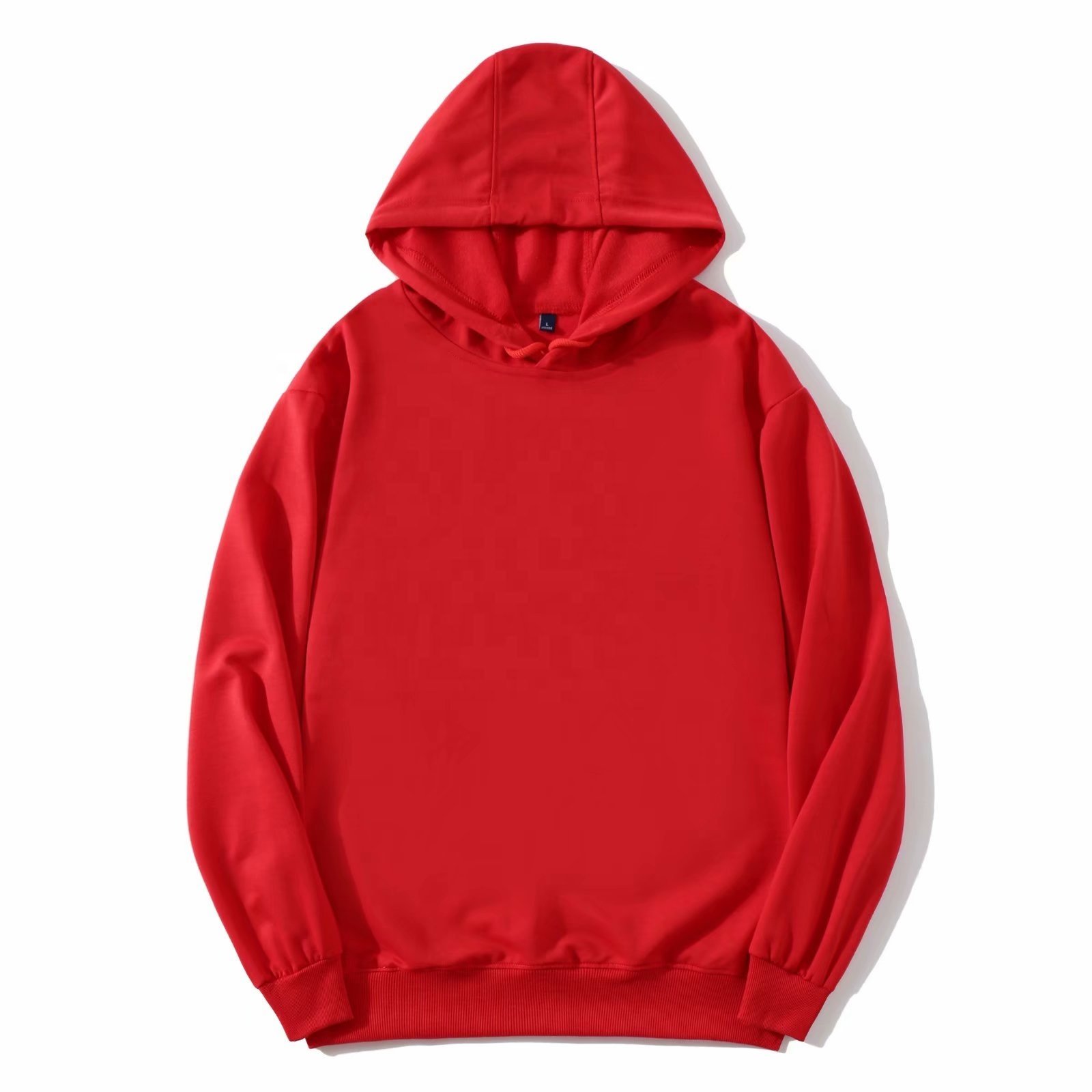 OEM Free Sample Men Sweatshirt Oversize Pullover Hoodies Print Fabric Best Selling Popular 100% Polyester Knitted Unisex Hooded