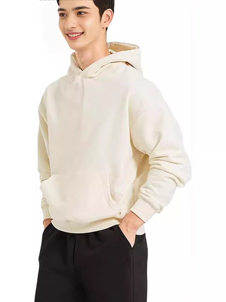 Custom autumn and winter new hoodie 320g360g400g heavy hooded fashion brand men's hoodie