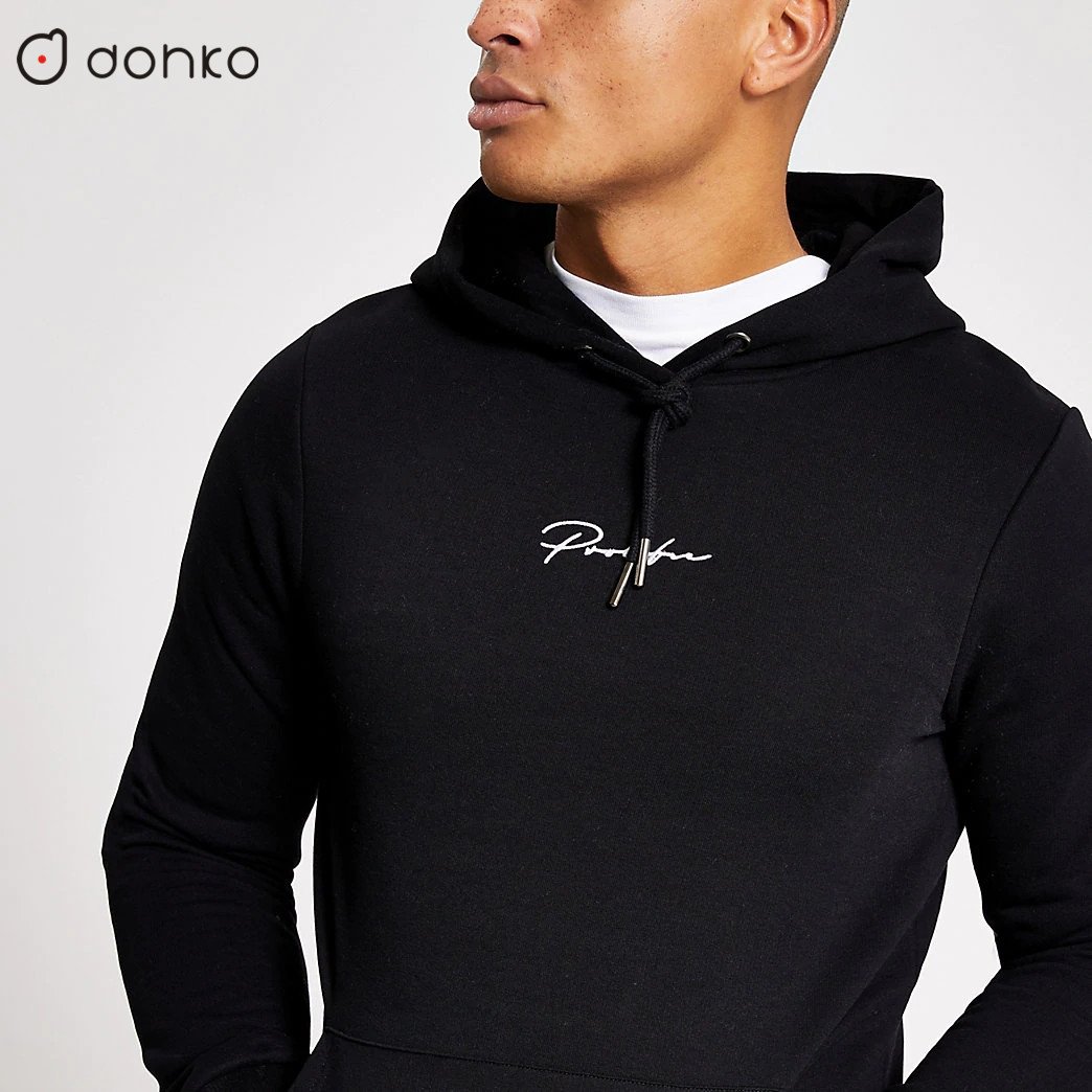 Custom Logo Men's Plus Size Hoodie Sweatpants 100% Cotton Custom Men's Tracksuit Winter Casual Print Style Embroidered Technics