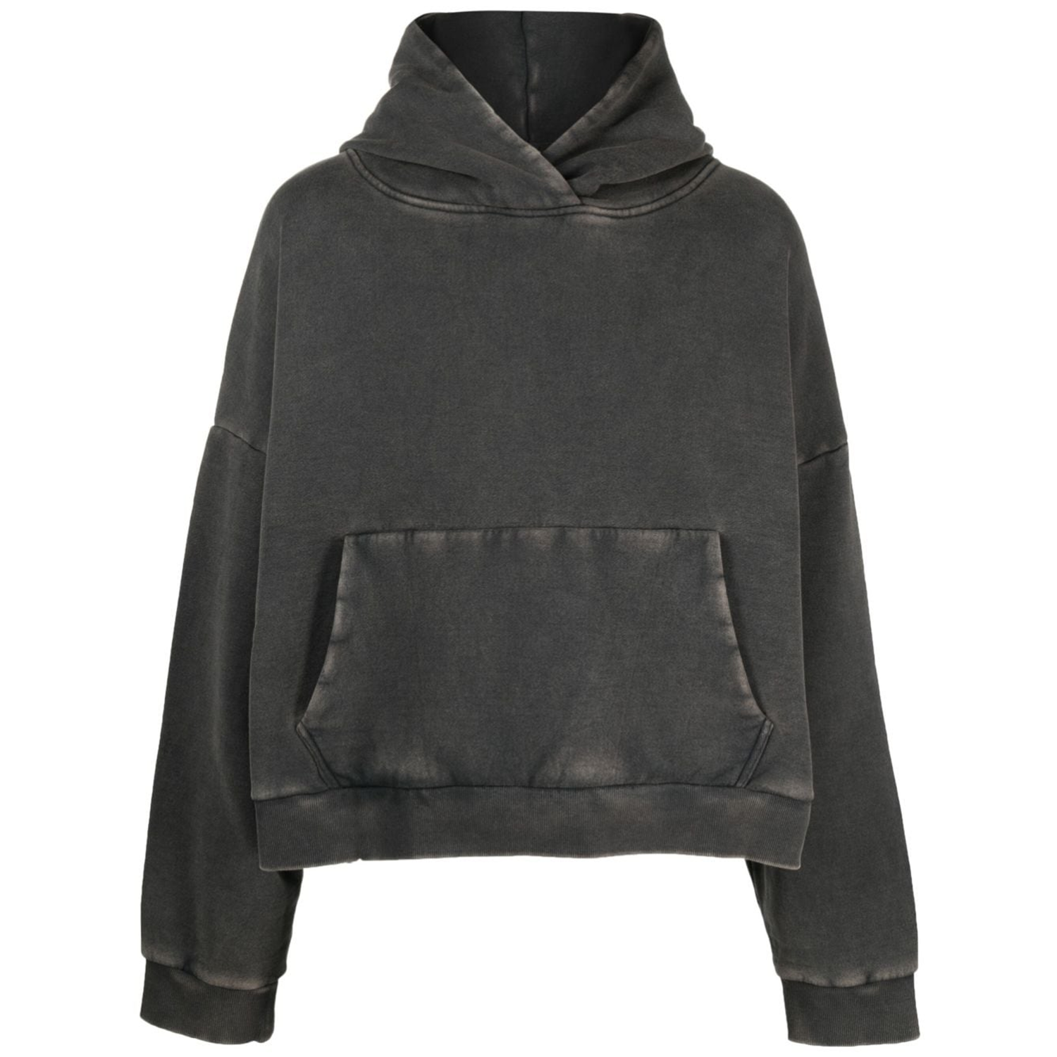 OEM High Quality Blank Cotton French Terry Oversize Hoodie Thick Fleece Drop Shoulder Plain Hooded Sweatshirts