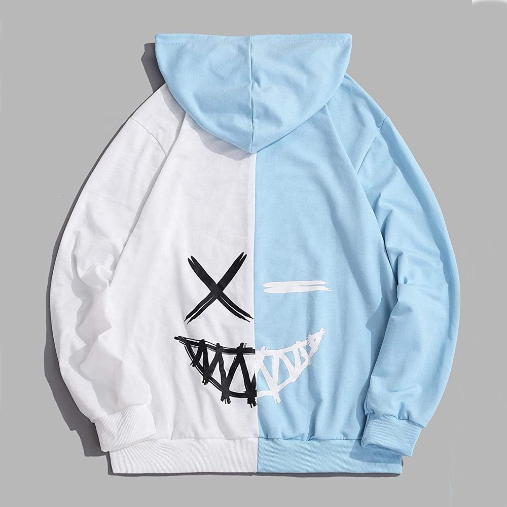 Comfortable Super Soft Thick Men's Winter Proof Anti Pilling Polar Fleece Printed Hoodie