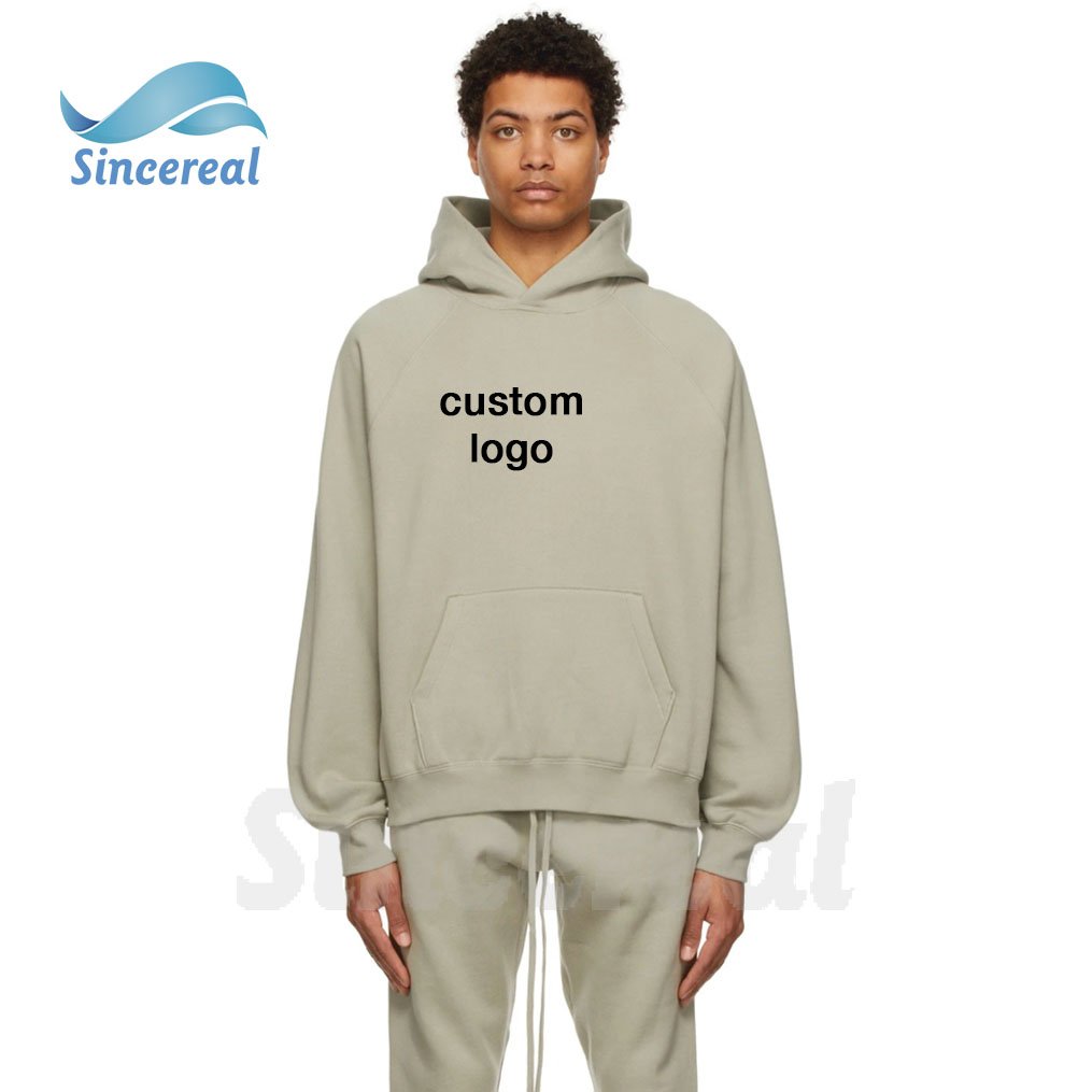 Custom logo basic 500g fabric Heavyweight casual vintage y2k street wear plus size plain pullover cotton oversized men's hoodies