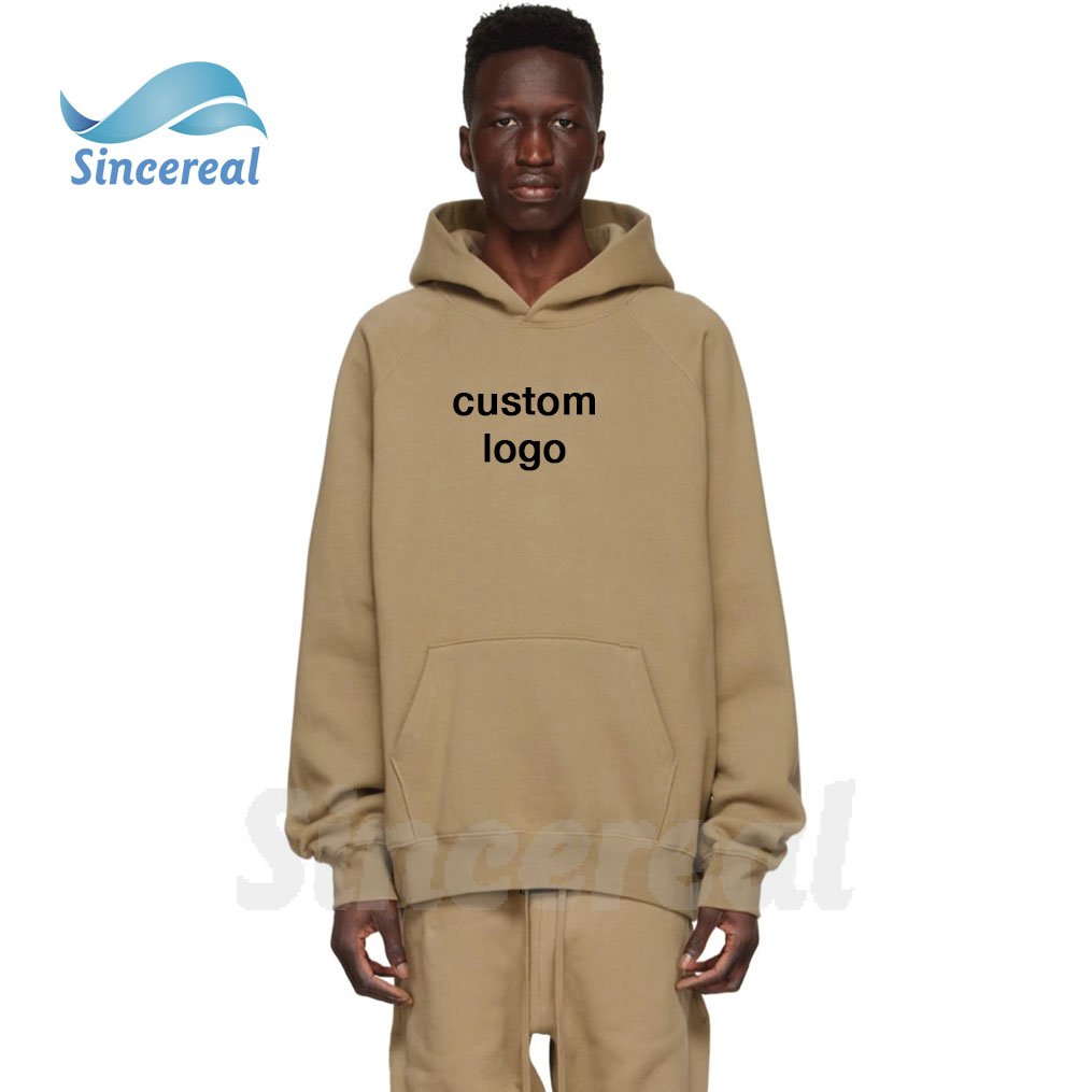 Custom logo basic 500g fabric Heavyweight casual vintage y2k street wear plus size plain pullover cotton oversized men's hoodies
