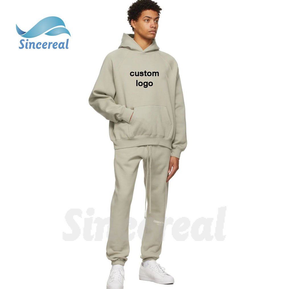 Custom logo basic 500g fabric Heavyweight casual vintage y2k street wear plus size plain pullover cotton oversized men's hoodies