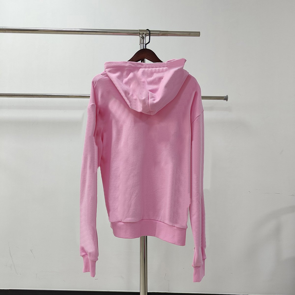 2025 new winter fashion french terry denim oversize hoodie for men and women tears sweater heavy weight clothing 450 gsm
