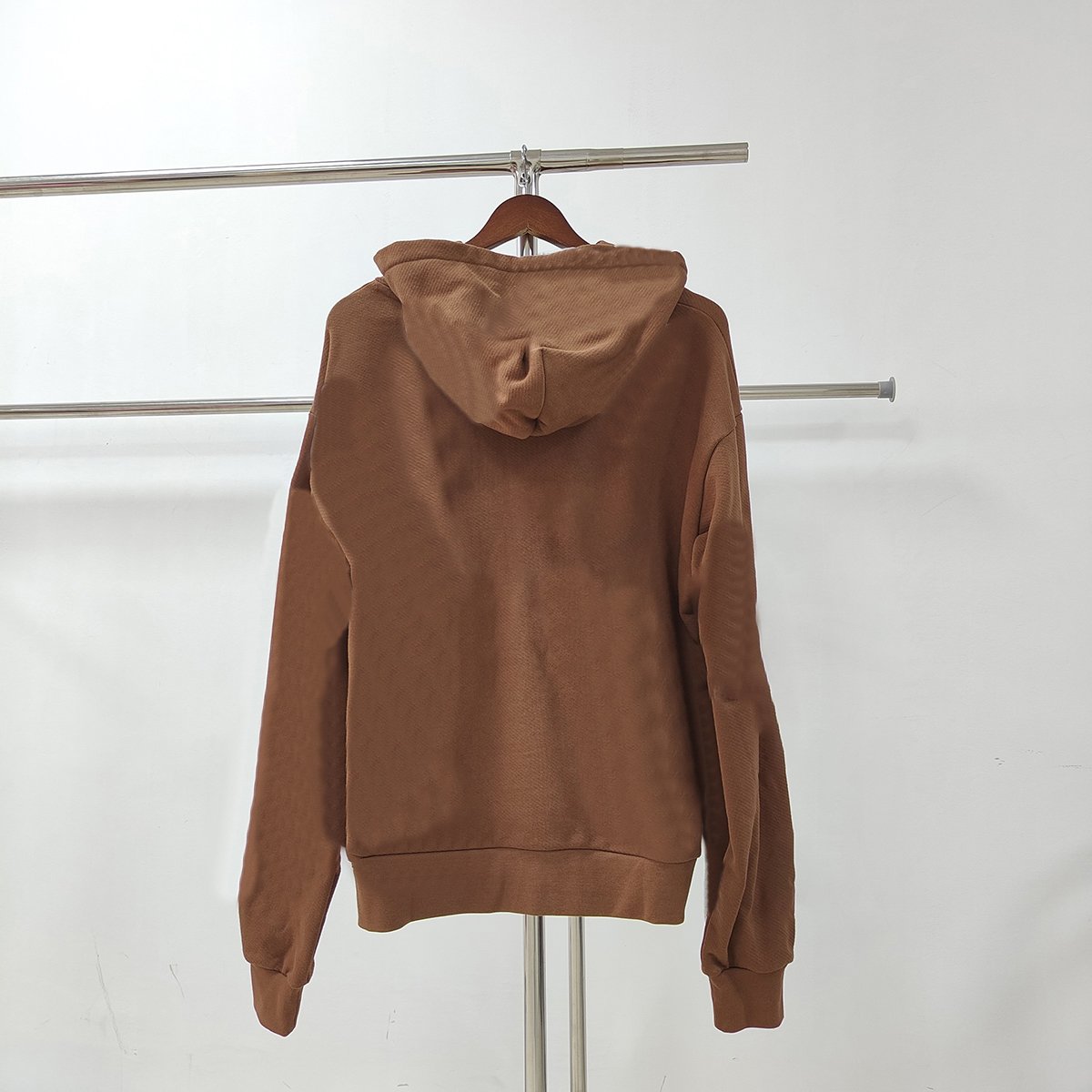 2025 new winter fashion french terry denim oversize hoodie for men and women tears sweater heavy weight clothing 450 gsm