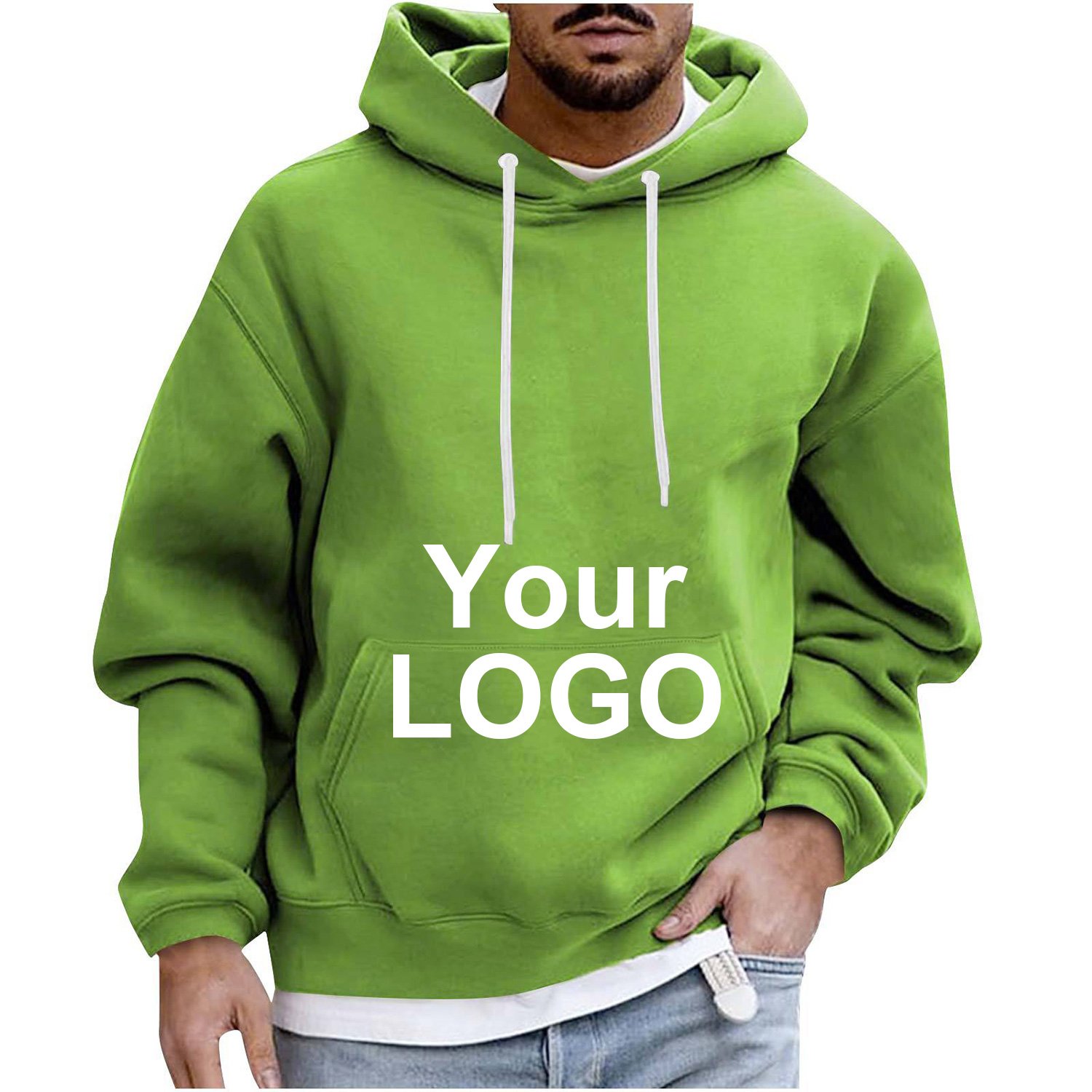Sweatshirts custom oversized plain cotton blank hoodies mens pullover unisex bulk plus size unisex men's hoodies