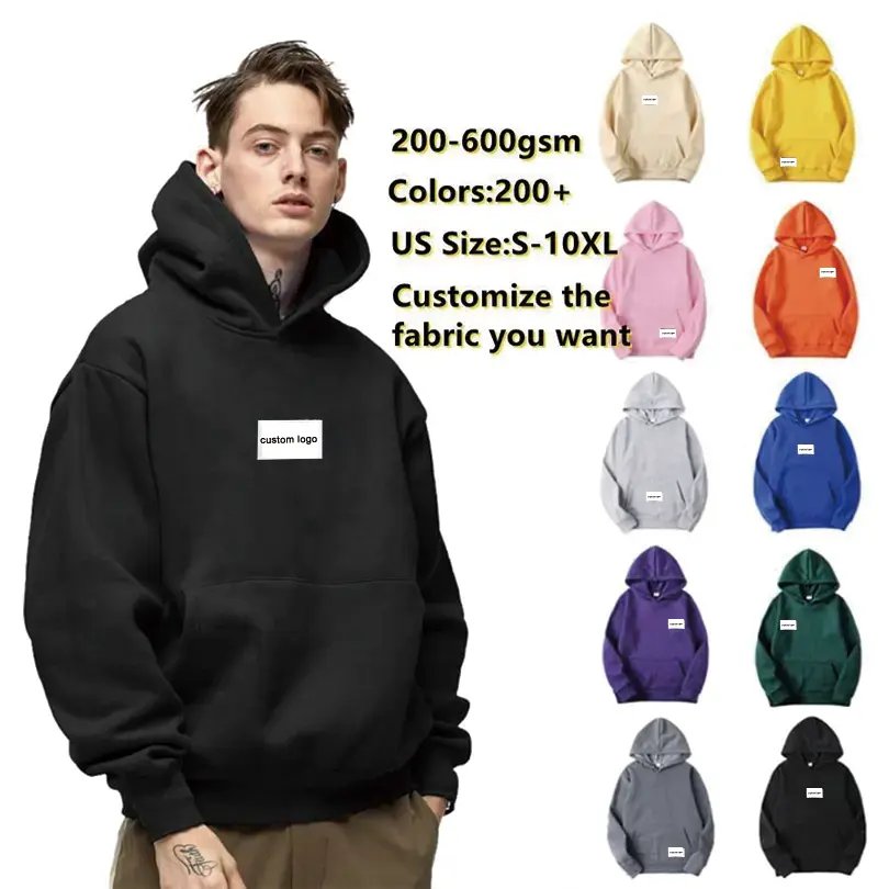 Designer New Product Men's Hoodie Fleece Inner Warm Windproof Men's Hoodie&Sweatshirt Custom Hoodies