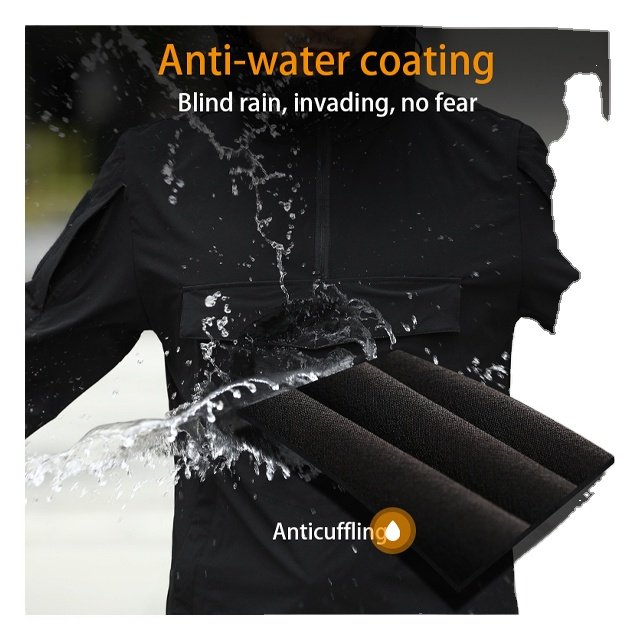S.ARCHON Outdoor hunting waterproof black men's hoodie wholesale function hoodie