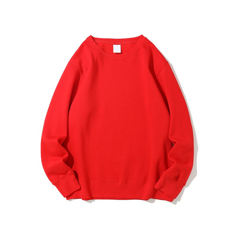 custom pink women's oversized sweatshirt printed plain white crewneck drop shoulder jumper blank men's hoodies sweatshirts