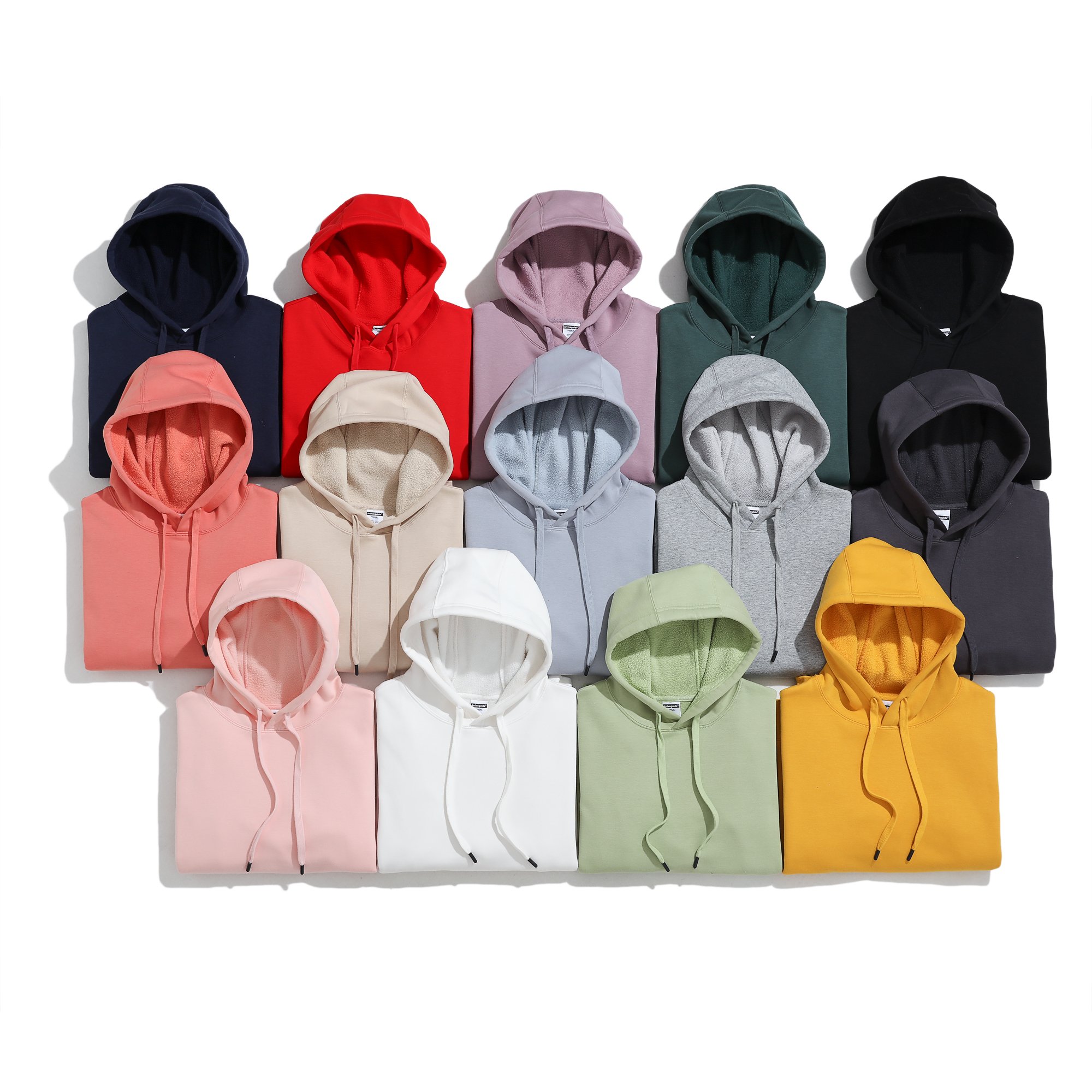 Heat press printing USA size 100% polyester Men's Solid Color Sports Blank sublimation Pullover hoodies sweatshirt