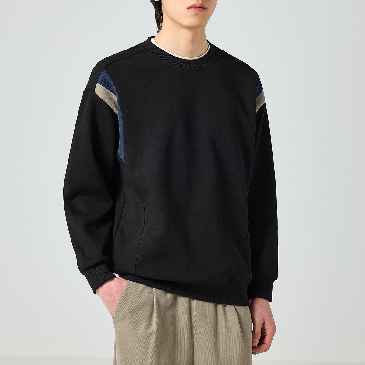 High Quality men crew neck Custom hoodies 100% Cotton French Terry custom logo hoodies and Sweatshirts