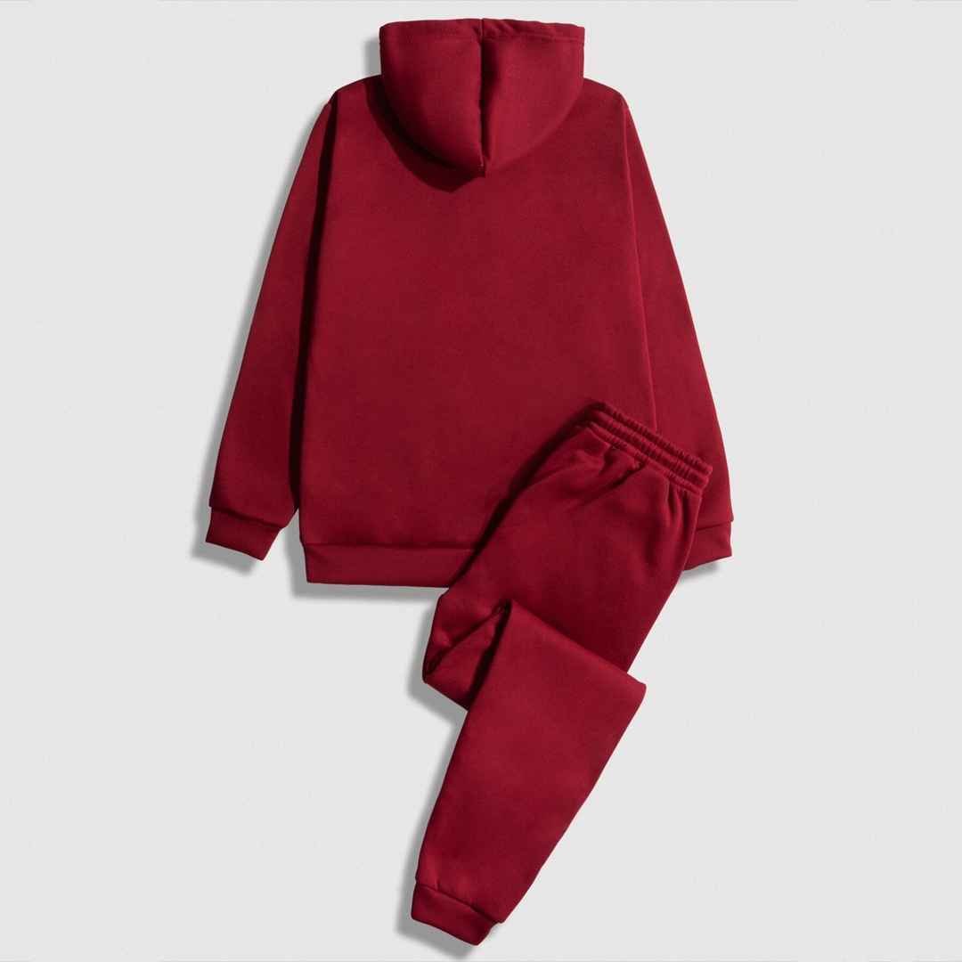 High Quality Hooded Long Sleeves Tracksuit Men's Hoodie Set Casual Sports Set Men's Pullover + Sweatpants 2 Piece Set