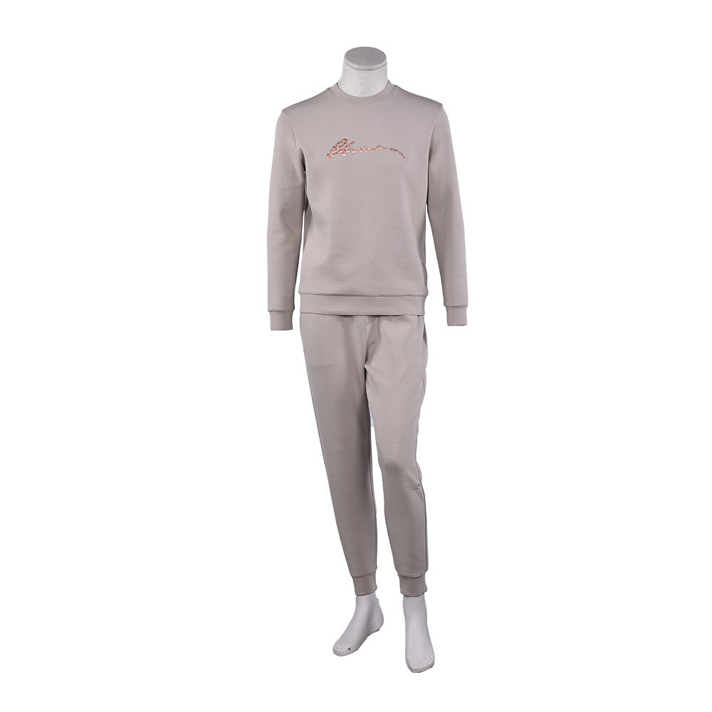 Custom Logo Heavyweight Cotton Fleece Men's Hoodie And Sweatpants Casual Tracksuits Plus Size Sweatpants Sweatshirt Men