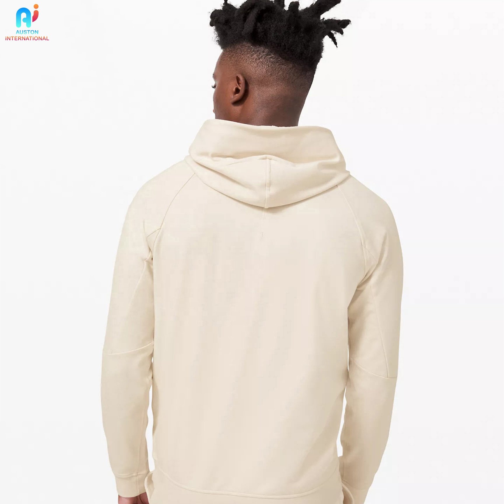 Wholesale Men's 2023 Design With Custom Logo You Print Smile Pattern Drop Shoulder Hoodie With Pocket heavy hoodies