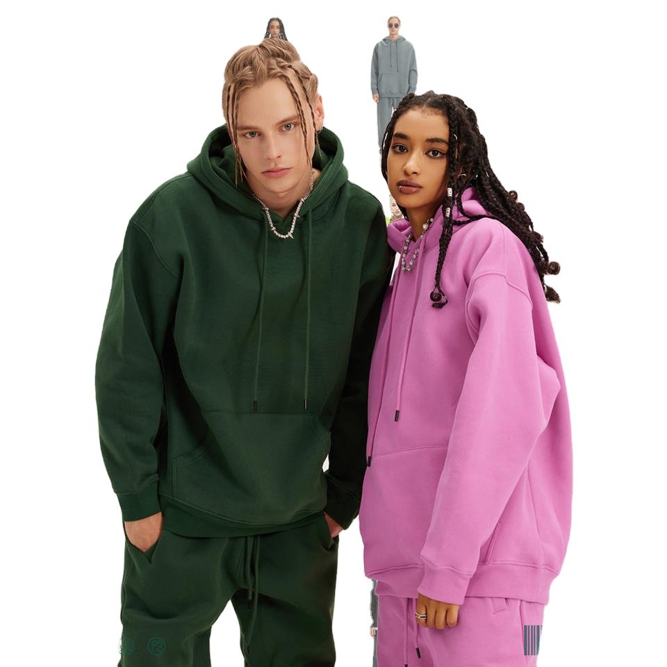 New Fashion Men's Essential Heavyweight Hoodie Customized Own Brand Thick Cotton Thermal and Breathable for Autumn