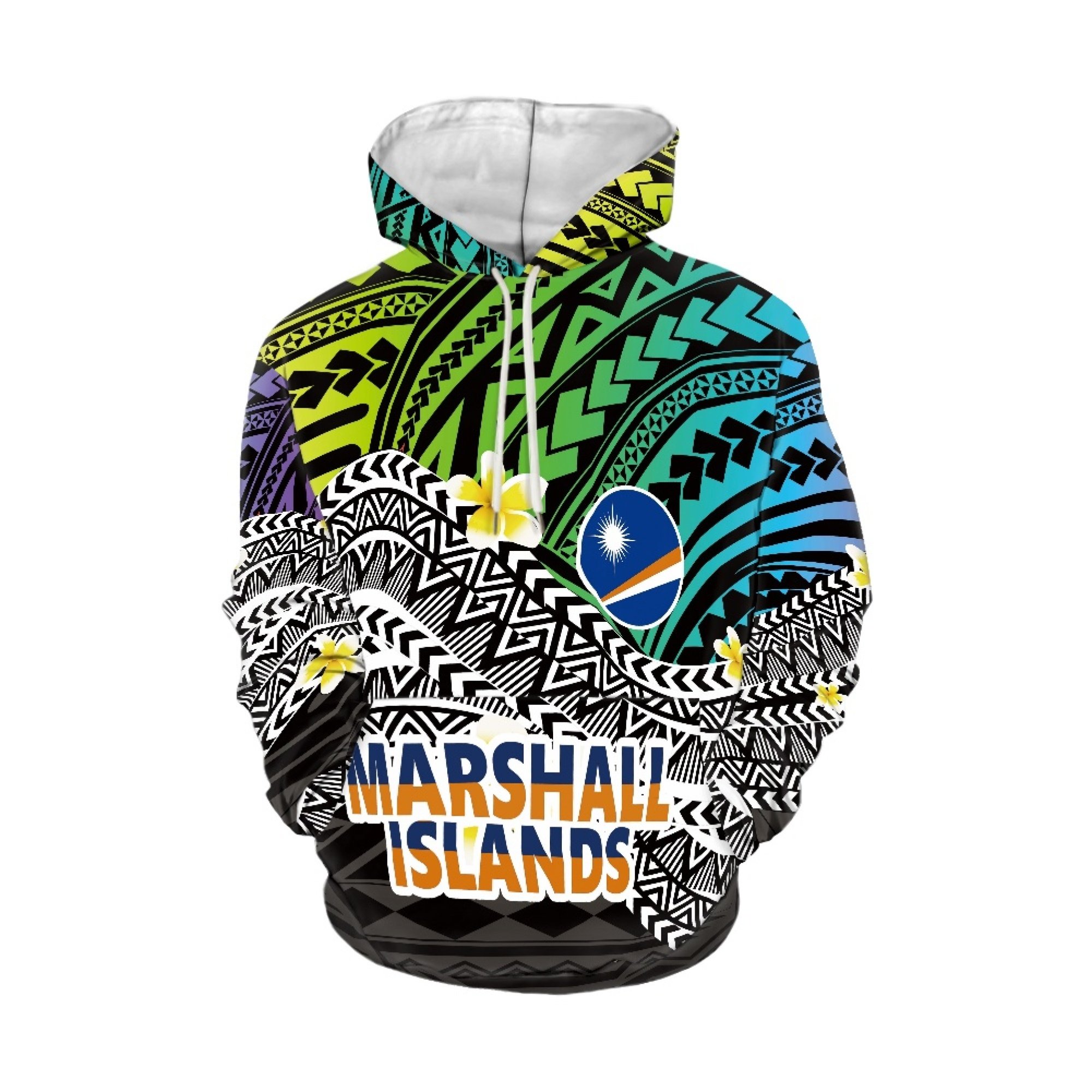 Wholesale Custom Simple Casual Wear Central Pacific Marshall IslandsMen's Hoodies and Sweatshirts Unisex Pullovers