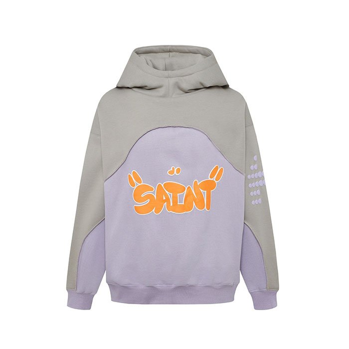 New Custom Streetwear Men's Hoodie Cotton High Quality Men's Hoodies Patchwork Men's Hoodies Sweatshirts