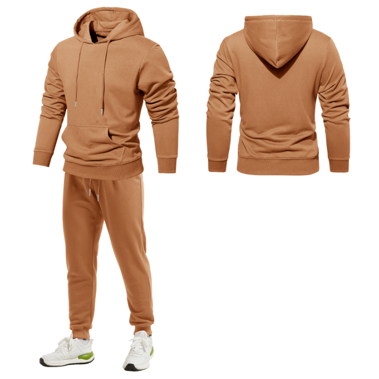 Unisex Men's Hoodie Sportswear Set Oem Custom Tracksuits For Men