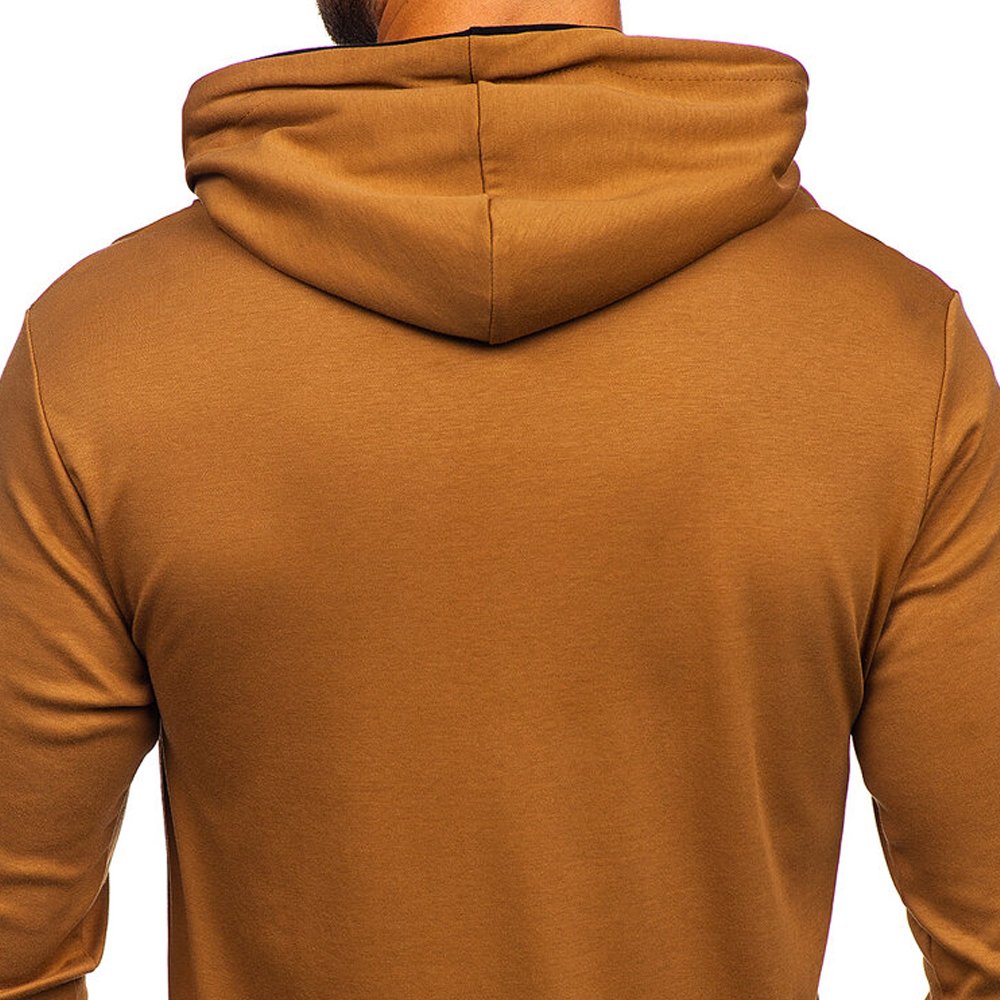 Men's Hoodies Zip Up Winter Men's Sweater Long Sleeve Hoodie Warm Colour breathable thermal Sweatshirt Jacket Hoodies for Men