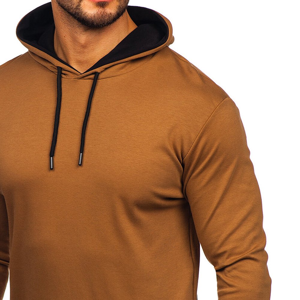 Men's Hoodies Zip Up Winter Men's Sweater Long Sleeve Hoodie Warm Colour breathable thermal Sweatshirt Jacket Hoodies for Men