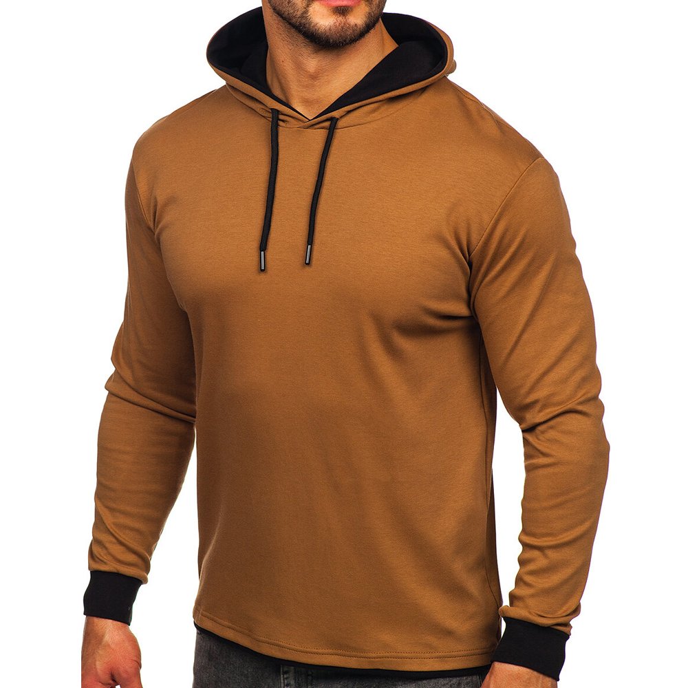 Men's Hoodies Zip Up Winter Men's Sweater Long Sleeve Hoodie Warm Colour breathable thermal Sweatshirt Jacket Hoodies for Men